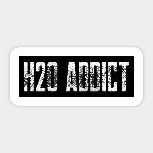 H2O addict stance, waterpolo Sticker